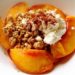 No-Bake Peach Crumble | Farrah @ fairyburger